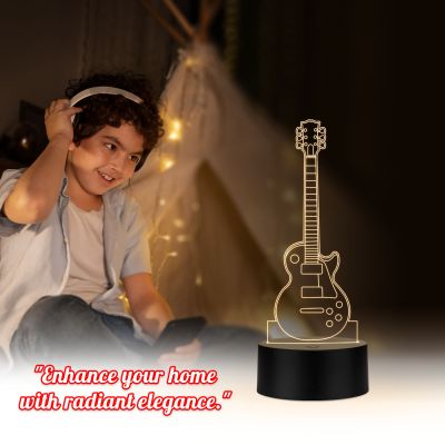 Guitar Design Night Lamp